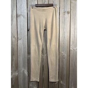 A'Reve Straight Leg Pants in Beige